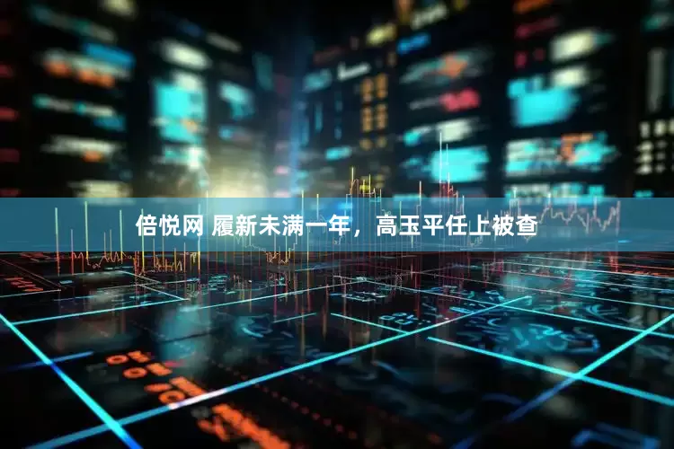 倍悦网 履新未满一年，高玉平任上被查